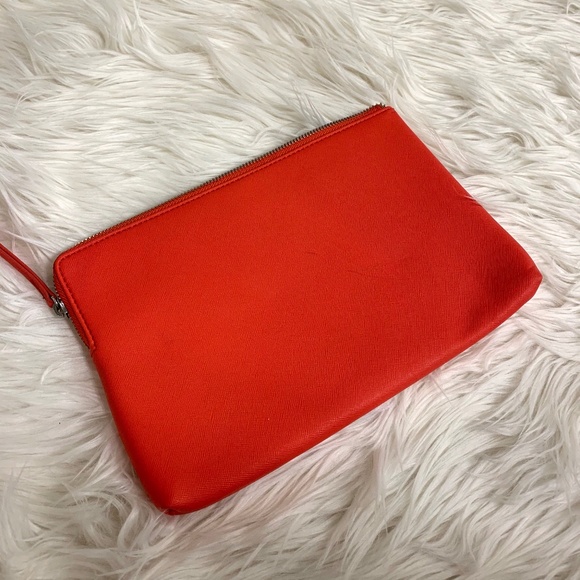 Stella & Dot Capri Pouch in Poppy/Elephant - Picture 2 of 6